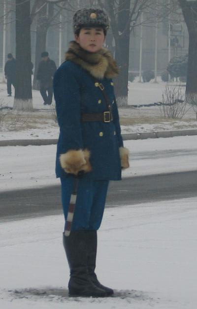 Pyongyang Traffic Warden