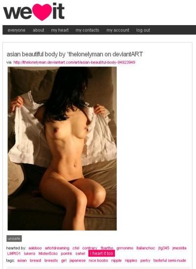 Asian Body Beautiful, from deviantART via WeHeartIt